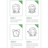 How to use BIOAQUA face sheet mask step by step skincare guide instructions