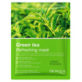 BIOAQUA Green Tea Refreshing Face Mask for soothing and hydrating skin