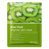 BIOAQUA Kiwi Fruit Brightening Face Sheet Mask for hydrating and glowing skin