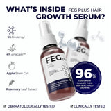FEG Plus Hair Growth Spray with Redensyl, AnaGain, Apple Stem Cell and Rosemary Extract ingredients