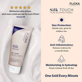 FLiCKA Silk Touch Pore Blurring Primer with moisturizer benefits review and skincare features