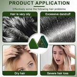 Nature Seven Green Shampoo Bar for oily hair dandruff dry hair and hair fall solution