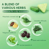 Nature Seven Green Shampoo Bar herbal ingredients tea tree oil reishi mushroom plant extracts
