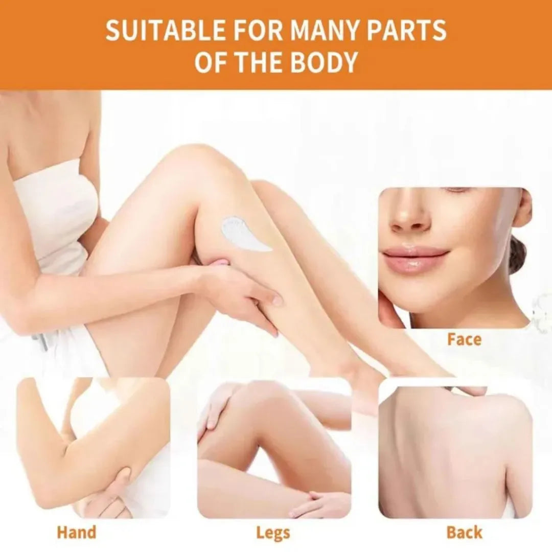 Orange Enzyme Exfoliating Brightening Gel for Face Hands Legs and Body Care