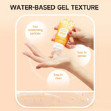 Orange Enzyme Exfoliating Brightening Gel Water Based Texture Easy to Apply and Clean