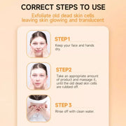 How to Use Orange Enzyme Exfoliating Brightening Gel for Dead Skin Removal and Glowing Skin