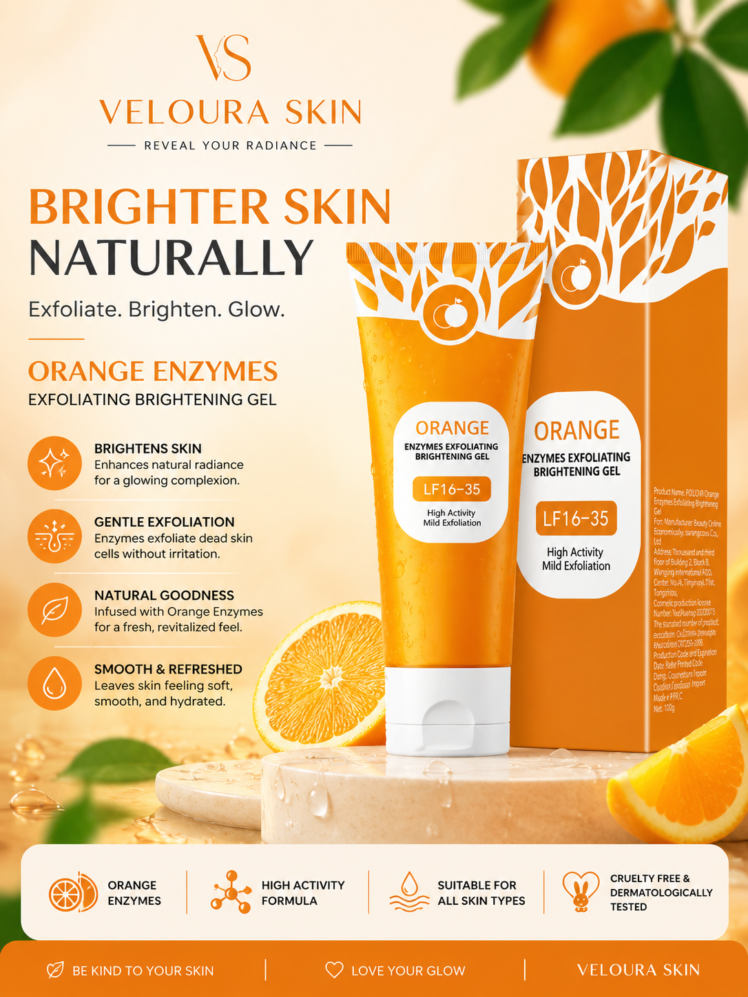 Orange Gel