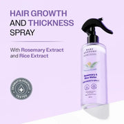 Rosemary Hair Growth and Thickness Spray with Rice Extract by Bare Anatomy