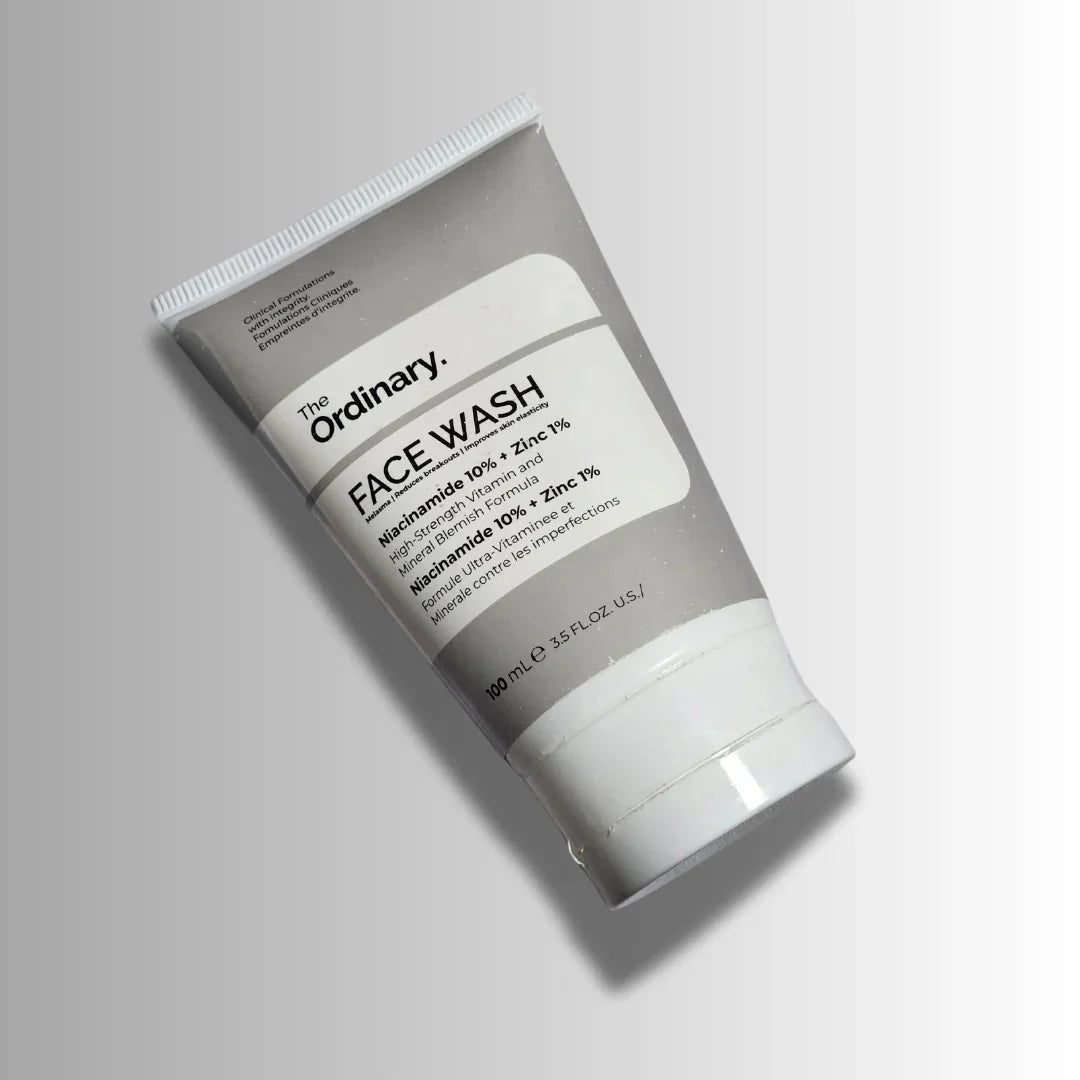 The Ordinary Face Wash with Niacinamide and Zinc for daily skin cleansing