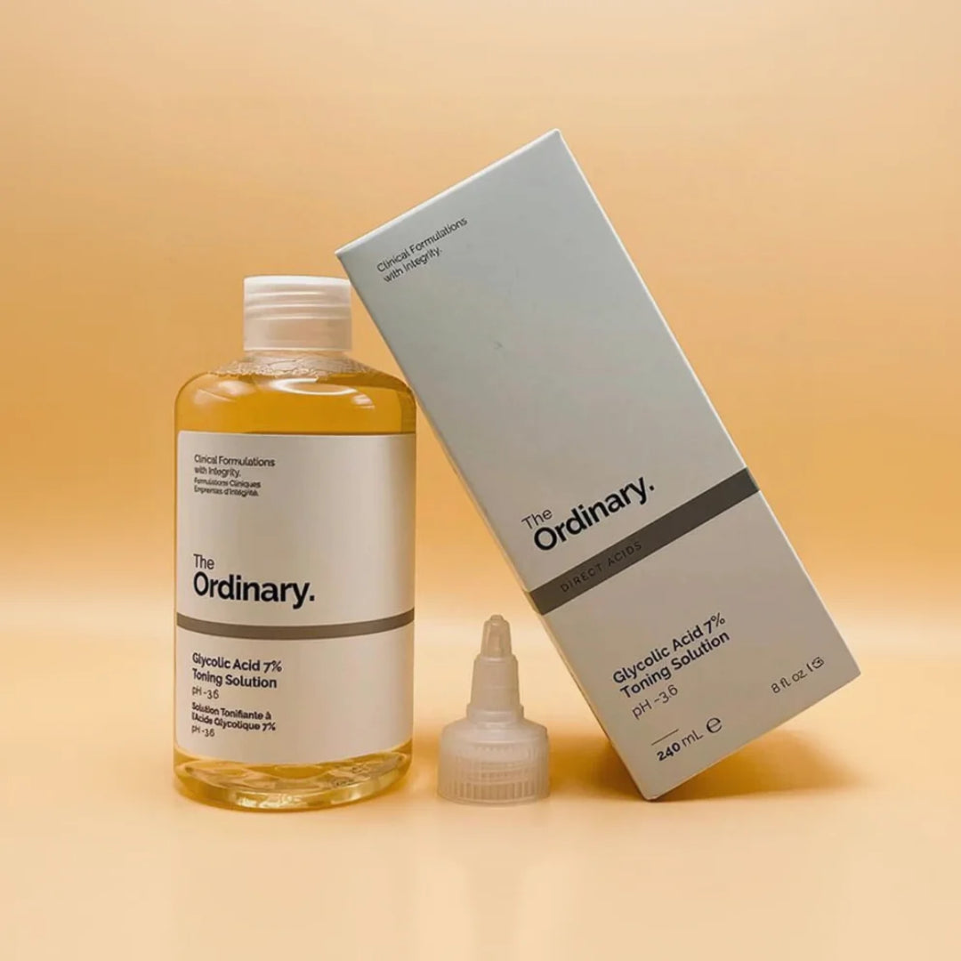 The Ordinary Glycolic Acid 7 Percent Toning Solution for brighter smoother looking skin