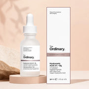 The Ordinary Hyaluronic Acid 2% + B5 Serum benefits for hydration smooth plump skin