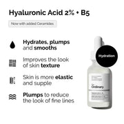 The Ordinary Hyaluronic Acid 2% + B5 skincare serum for all skin types