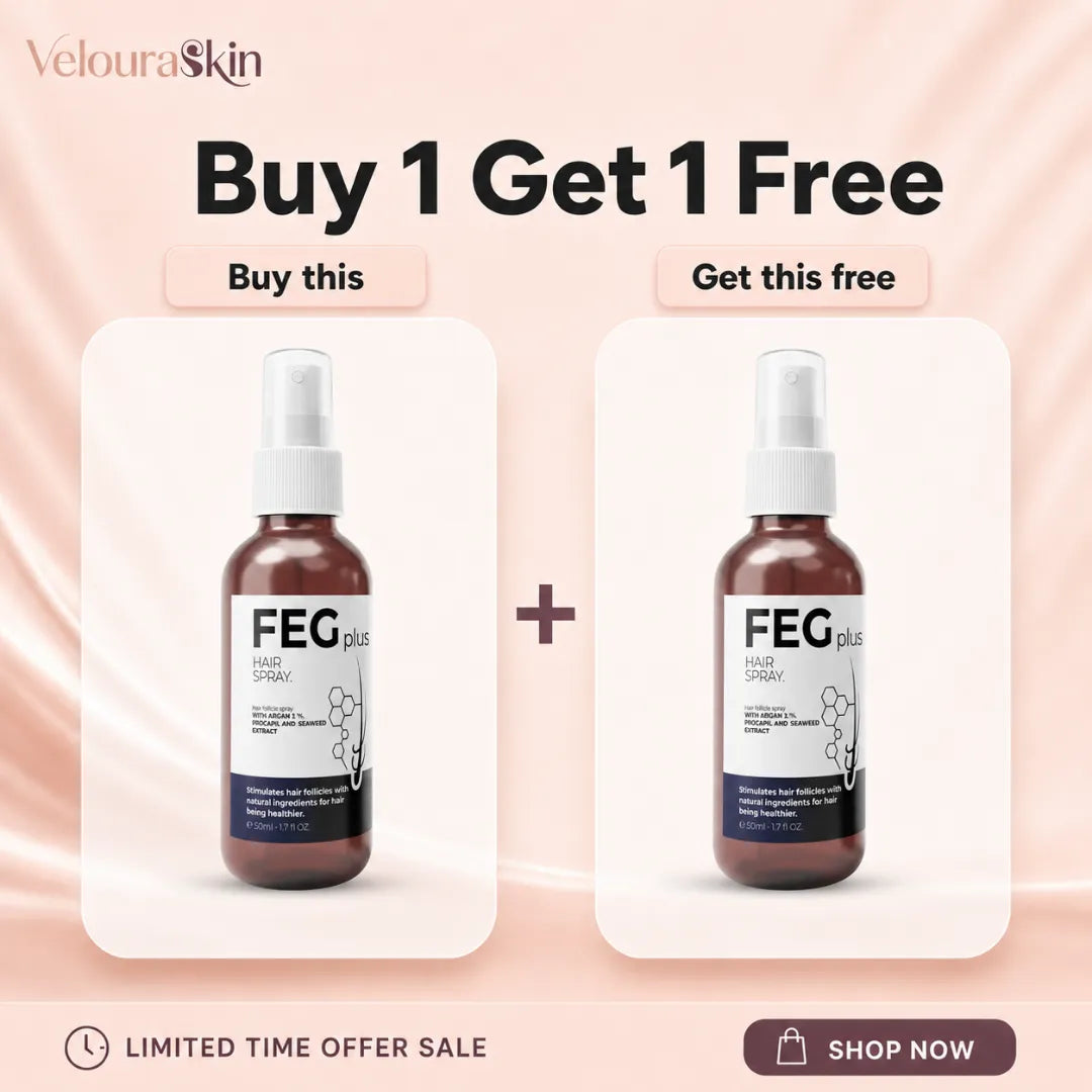 Buy 1 Get 1 Free FEG Plus Hair Spray for healthier and stronger looking hair