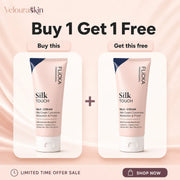Buy 1 Get 1 Free offer on Flicka Silk Touch Milk Cream moisturizer and primer by VelouraSkin